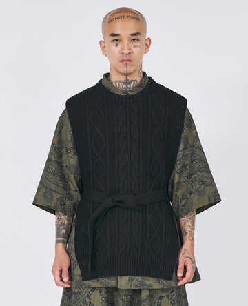 23SS Strap Knit Vest